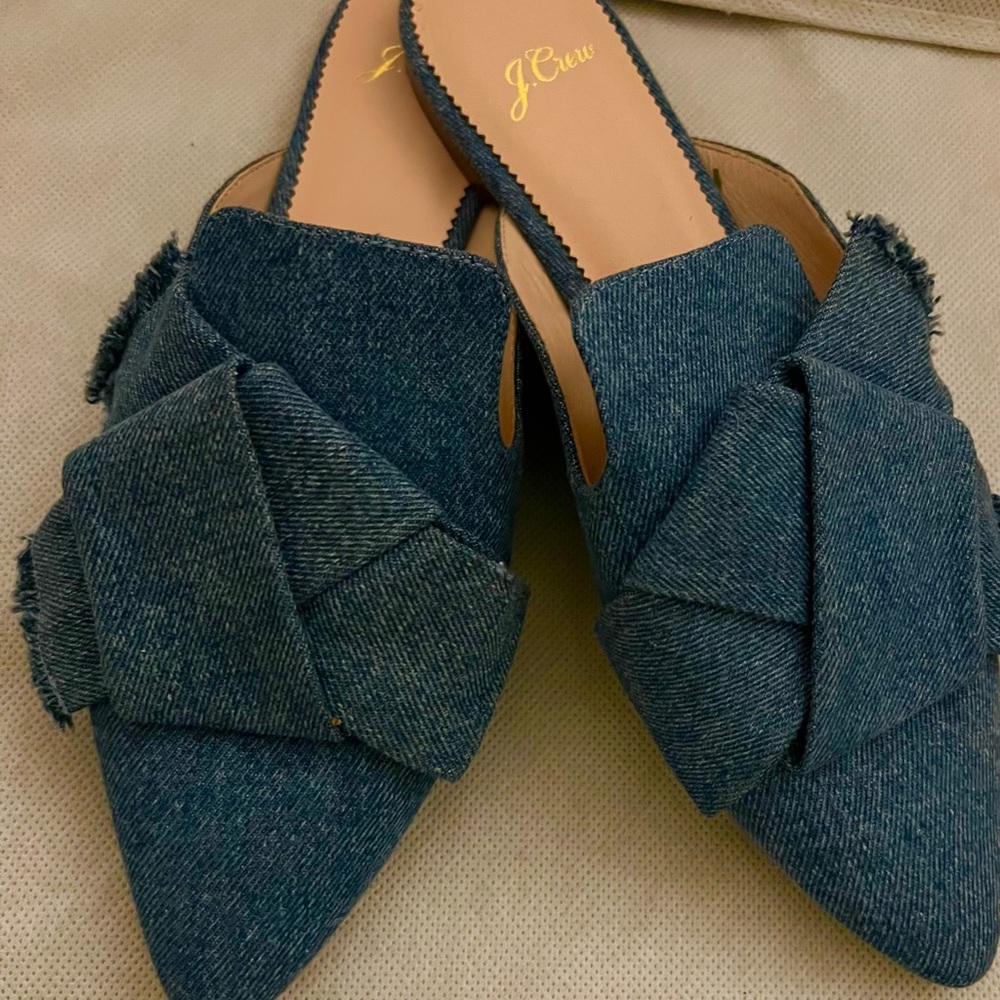 J Crew mules